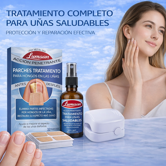 Premium pack Parches antihongos + Serum + Therapy led